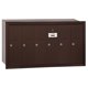 thumbnail image 1 of Buzón vertical de 6 puertas Salsbury 4B+ para USPS Access Bronze, 1 of 1