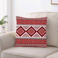 thumbnail image 4 of 45x45 cm Pack of 4 Geometric Tribal Cushion Cases Western Ethnic Decorative Pillow Cases for Sofa Couch, 4 of 5