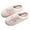 White, variant on Women's Winter Warm Fleece Lined House Slippers Comfortable Non Slip Fashion Embroidery Print Fuzzy Slippers White Size 6