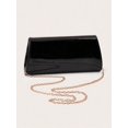 thumbnail image 6 of Women's Glossy Envelope Clutch Evening Bag, 6 of 7