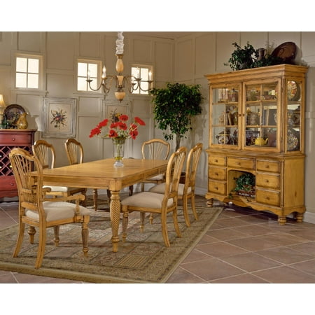 Hillsdale Wilshire 7 Piece Rectangle Dining Room Set In Antique Pine Hillsdale Wilshire 7 Piece Rectangle Dining Room Set in Antique Pine - Hillsdale Wilshire 7 Piece Rectangle Dining Room Set In Antique Pine