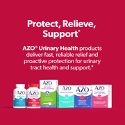 AZO Cranberry Urinary Tract Health Supplement, Helps Cleanse & Protect for Reduced UTIs, 100 Count