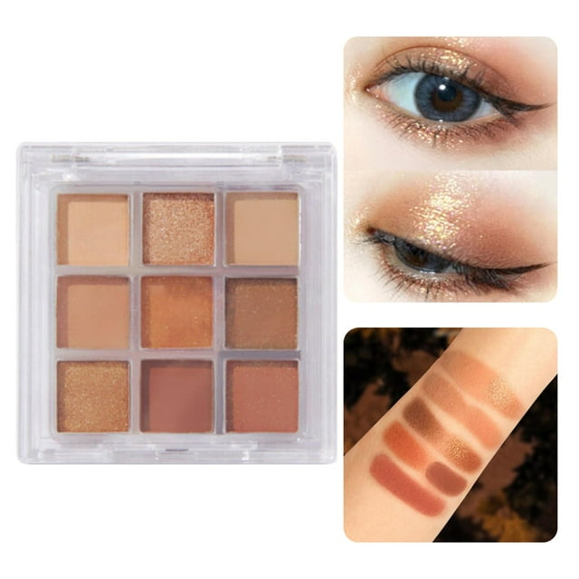 Glitter Eyeshadow Makeup High Pigment Color Texture Natural Shadow Powder Shadow In Autumn And Winter Long Lasting And, Makeup Eye Shadow