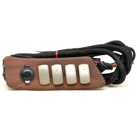 Premier Boat Switch Panel 00-8413 | MNStar 9 3/4 x 3 1/2 Inch