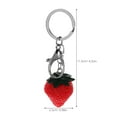 thumbnail image 2 of Raindrops 2Pcs Realistic Fruit Model Keychain for Fashion Enthusiasts, 2 of 8
