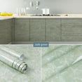 thumbnail image 4 of Marble Contact Paper Marble Wallpaper Glossy Peel and Stick Marble Countertops Contact Paper, for Kitchen Cabinets Bathroom Walls (Jade Green, 23.6*39.3inch), 4 of 8