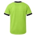 thumbnail image 5 of Gfyviroh Toddler Boys Baseball Jersey Short Sleeve Button Down Casual Sports Tee Mesh Patchwork Quick Dry Athletic T-Shirt, 5 of 5