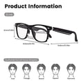 thumbnail image 4 of AI Translation Smart Glasses, 100+ Languages Real-Time Translator, Photochromic Lenses, Multifunctional Bluetooth Audio Glasses with AI Chat & Meeting Recording, Unisex, 4 of 9