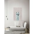 thumbnail image 3 of Marmont Hill Posh Llama II Canvas Wall Art, 3 of 7