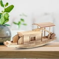 thumbnail image 3 of Juguete modelo de madera, modelo de ensamblaje de barco de madera, modelo de juguete de barco de madera, juguete altamente versátil, 3 of 8