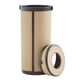 thumbnail image 4 of Portapañuelos para automóvil - Caja cilíndrica de accesorios interiores negro y beige, 4 of 6