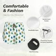 thumbnail image 6 of Lsque Cute Turtle Printed Women's Running Shorts with Liner Pockets,Elastic Quick Dry Workout Athletic Gym Yoga Shorts,Womens High Waist Shorts-Small, 6 of 9