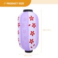 thumbnail image 2 of unbranded Farol Japonés Tradicional Morado Para Interior Y Exterior En Eventos Y Restaurantes, 2 of 6