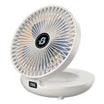 thumbnail image 1 of Household Dual-Use Kitchen Fan,3 Speed Foldable Desk Wall Mount Fan, 90 Adjustable Portable Fan for Bedroom&Kitchen,A, 1 of 5