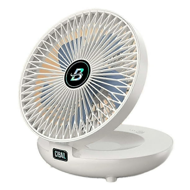 Household Dual-Use Kitchen Fan,3 Speed Foldable Desk Wall Mount Fan, 90 Adjustable Portable Fan for Bedroom&Kitchen,A