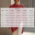thumbnail image 3 of Vivianyo HD Women's Crew Neck Oversized Knit Tunic Sweater, Batwing Long Sleeve Loose Fit Pullover For Women, Fall Winter Longline Top for Brunch Meetings and City Walks, Size S-3XL, 3 of 7