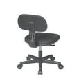 thumbnail image 2 of Pemberly Row Contemporary Student Task Chair in Black Fabric, 2 of 3