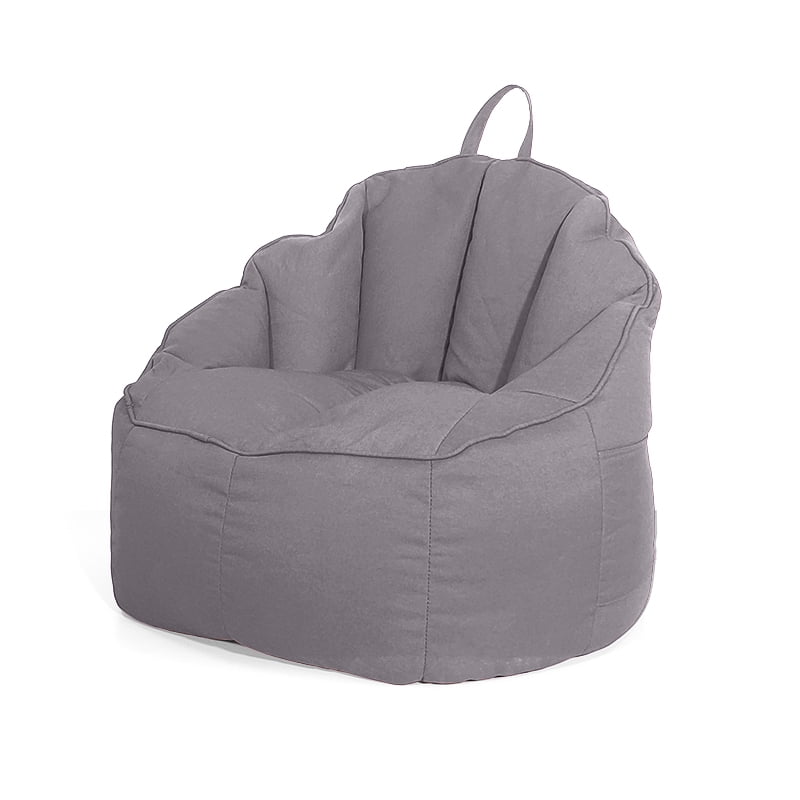 One opening Bean Bag Chair, Dark Gray