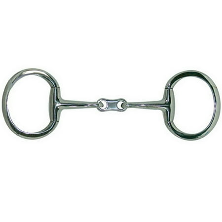 - Coronet French Link Flat Ring Eggbutt Snaffle Bit - 5 3/4