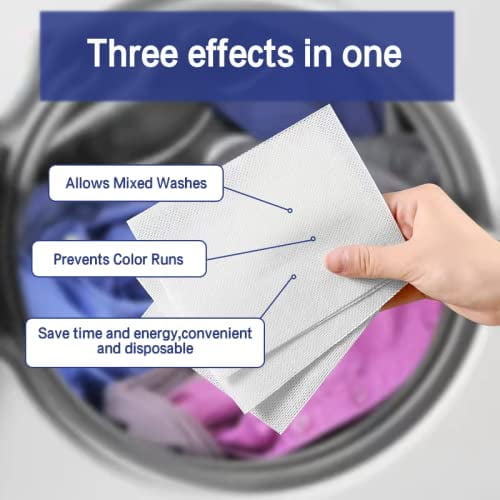 DR.EASY Color Catcher Sheets for Laundry, Color Grabber Trapper Remove dyes  Fluorescent & Heavy Metals 120CT 