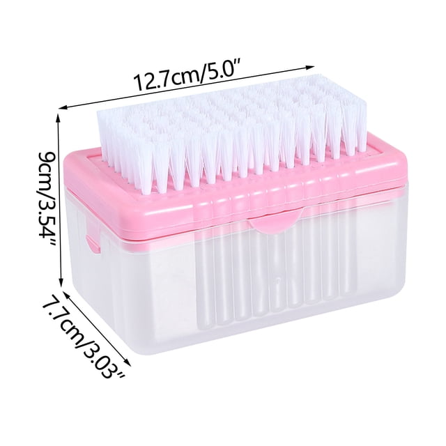 Agiferg Multifunctional Soap Bubble Box Free Hand Rubbing Toilet Creative Roller Plus Size Soap Box With Laundry Brush