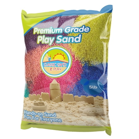 Classic Sand & Play Rainbow Colored Play Sand  5 lb. Bag  Natural and Non-Toxic