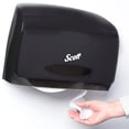 thumbnail image 3 of Scott Essential Coreless Black Toilet Paper Dispenser, 3 of 7
