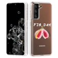 thumbnail image 1 of TalkingCase Slim Phone Case Compatible for Samsung Galaxy S21 5G, S30,(Not S21+,S21 Ultra),fig Print,Lightweight,Flexible,Soft, USA, 1 of 7