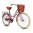 thumbnail image 3 of Bicicleta Maja Vintage Retro Urbana BLACK PANTHER Rodada 24 Rosa, 3 of 4
