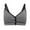 Black, variant on LYEAA Push up Bras for Women Front Closure Wireless Supportive Full Cup Coverage Solid Color Everyday Bras