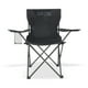 thumbnail image 1 of Silla Plegable para Camping Pesca Playa y Exteriores de Lona Impermebale con Porta Vaso Ligera Silla para Exterior Ergonomica con Estructura de Acero y Funda Transportadora (Negro), 1 of 5