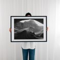 thumbnail image 3 of Antelope Canyon Black & White IV - Arizona Photography Abstract Black and White Desert Nature Landscape Surrealism Scenic Black Framed Wall Art Print 24 x 36 inches, 3 of 8