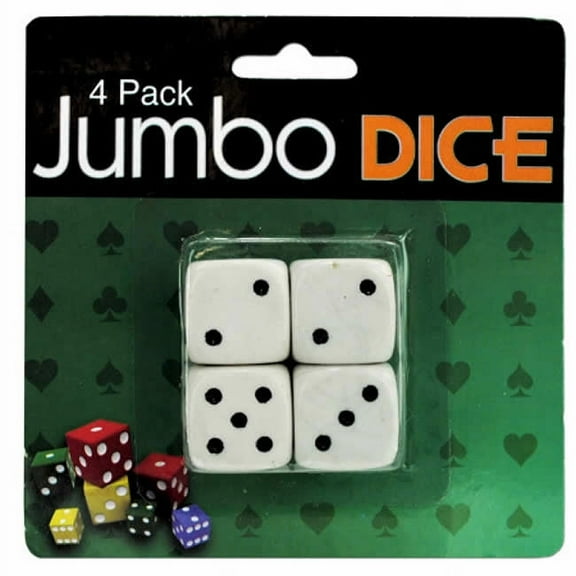 Jumbo Dice (19mm) 4 Pack Wondertrail