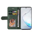 thumbnail image 4 of Case for Samsung Galaxy Note 10 Leather Wallet Book Flip Folio Stand View Cover - Green, 4 of 5