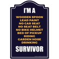 thumbnail image 1 of SignMission P-1117 Im A Survivor Im A Survivor Novelty Sign, 1 of 1
