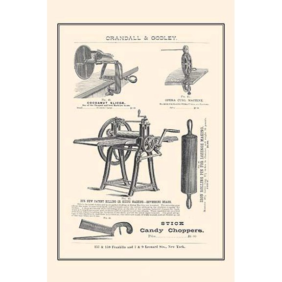 Stick Candy Choppers-Fine Art Canvas Print (20" x 30")