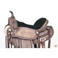 thumbnail image 2 of 17 In Western Horse Saddle American Leather Treeless Trail Pleasure Hilason, 2 of 7
