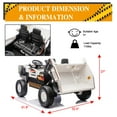 thumbnail image 6 of FINITO 24V 8Ah Ride on Dump Truck with Electric Dump Bed, Ride on Construction Vehicle 4WD Kids Electric Car with Remote Control and Extra Shovel,4x70W Powerful Motors, White, 6 of 6