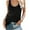 Black, variant on Xunlbb Sports Tank Tops for Women Tummy Control Tops Summer Training Lightweight Breathable Athletic Shirts Gym Yoga Biking Trendy Activewear Plus Size