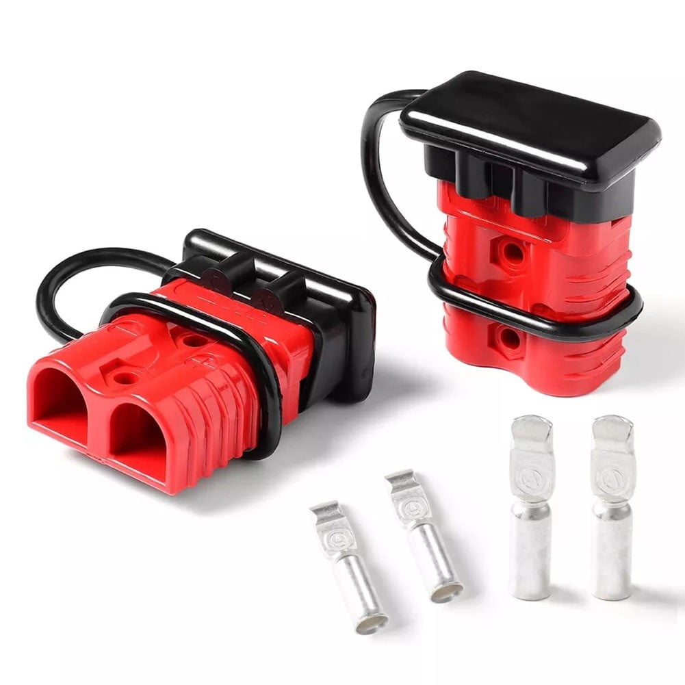 2X 175A Battery Quick Connect Disconnect for Jumper Connectors Cable Kit Winch