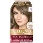 LOreal Paris Excellence Creme Haircolor, Light Ash Brown [6A]