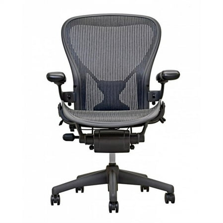 Herman Miller Aeron Chair Size B  In Black With