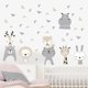 thumbnail image 2 of lote De 2 Autocollants Muraux En Pvc Mignon Fauve Lion Animal Maternelle Salon Chambre Dcor Auto-adhsif Art, 2 of 5