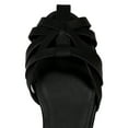 thumbnail image 4 of Nature Breeze Istanbul New Women Leatherette Strappy Ankle Strap Flat Sandal, 4 of 5