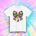 thumbnail image 1 of Pan African Bow Chain Shirt Afro Heritage Power Pride Symbol Tee S-5XL, 1 of 4