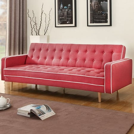 Brayden Studio Corlane Mid Century Modern 2 Tone Convertible Sofa Brayden Studio Corlane Mid Century Modern 2 Tone Convertible Sofa