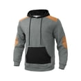 thumbnail image 1 of WILLBEST Sudadera con Capucha y Estampado A Cuadros para Hombre, con Bolsillo Frontal, para Deportes Al Aire Libre y Uso Diario En Otoño e Invierno. Grande, 1 of 5