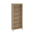 thumbnail image 5 of Tvilum Madrid Adjustable 6 Shelf Bookcase, Open Storage Home Office Bookshelf for Adults, Jackson Hickory, 5 of 12
