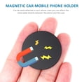 thumbnail image 4 of BESTOYARD 20Pcs Black Adhesive Phone Metal Sticker Round Disc for Vehicle Magnetic Holder, 4 of 5
