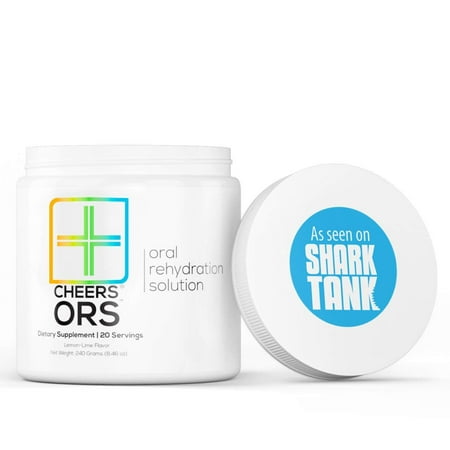 ORS Electrolyte Formula| Electrolyte Powder for Hangover Prevention & Alcohol Detox (20 Servings)-Oral Rehydration Solution Hangover Drink-Delicious Lemon/Lime Rehydration Salts